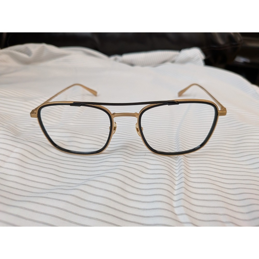 Maui Jim Sunglasses Following Seas 555-16M Gold Titanium Frames Only No Lens